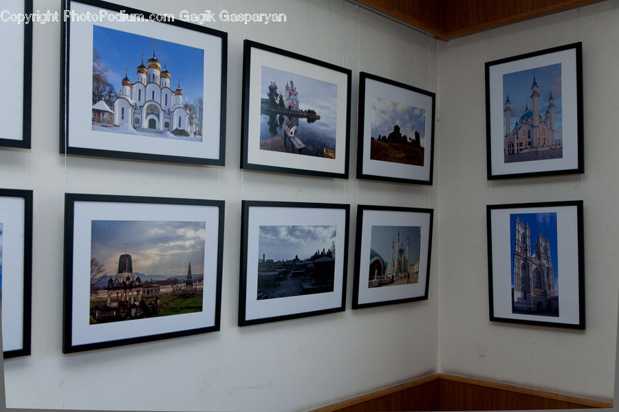 Art, Art Gallery, Architecture, Church, Worship, Collage, Poster