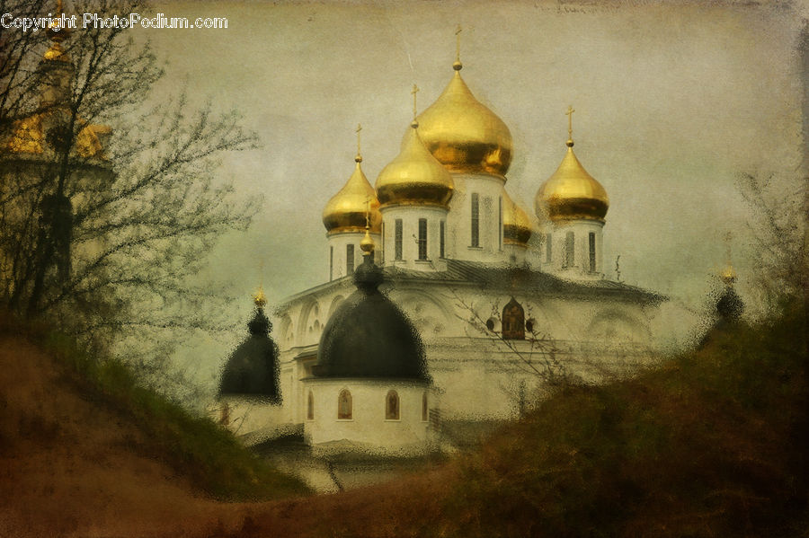 Architecture, Bell Tower, Clock Tower, Tower, Housing, Monastery, Dome