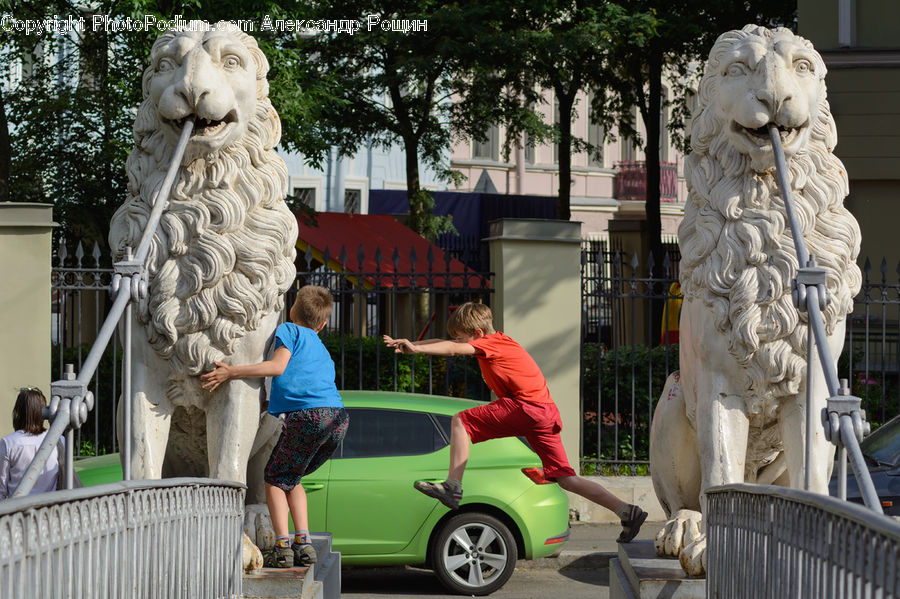 People, Person, Human, Automobile, Car, Vehicle, Art
