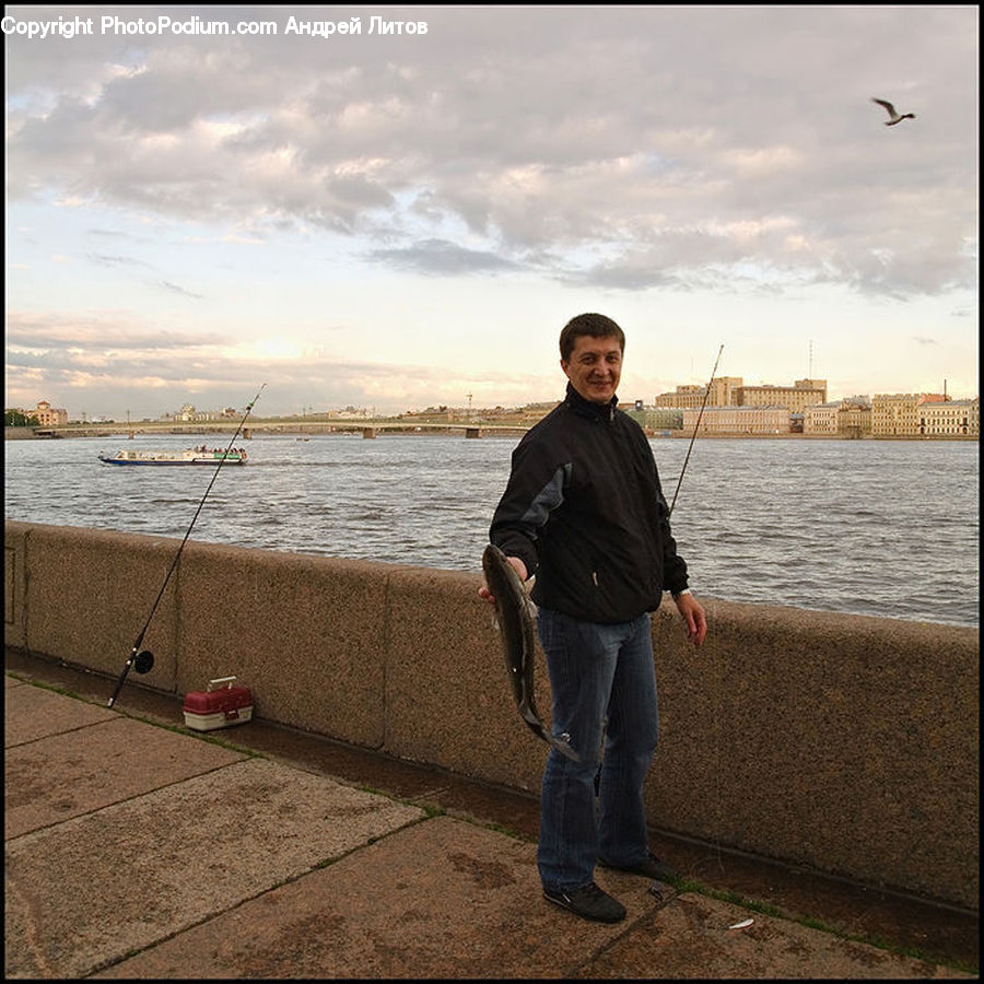 Human, People, Person, Fishing, Coast, Outdoors, Sea