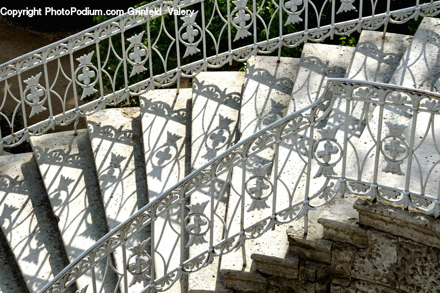 Banister, Handrail, Art, Modern Art, Balcony, Cushion, Home Decor