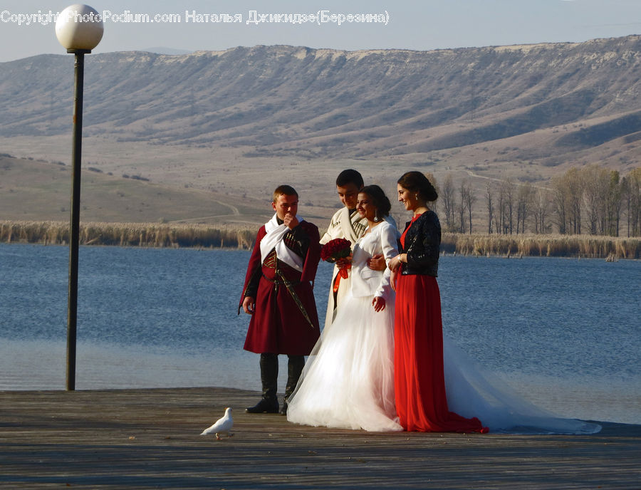 Human, People, Person, Pole, Wedding, Bride, Gown