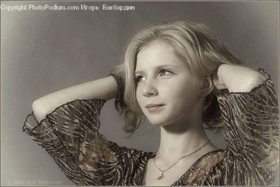 Human, People, Person, Blonde, Female, Woman, Portrait