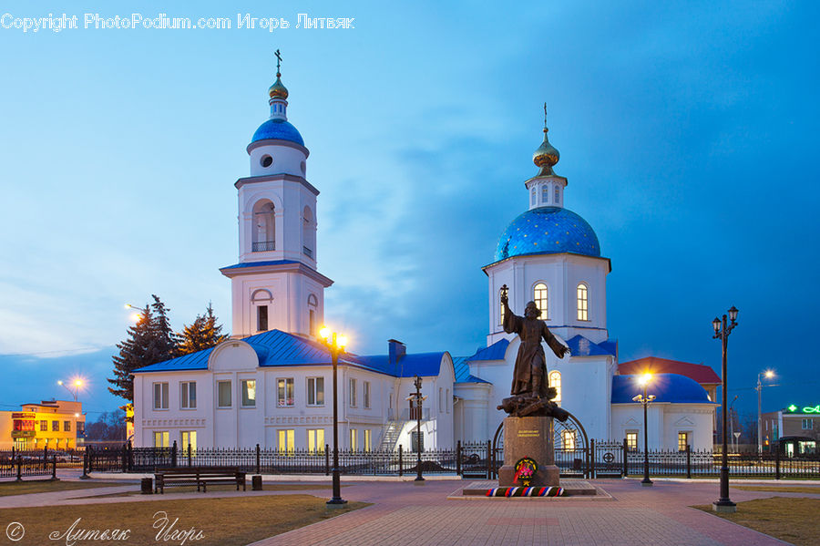 Architecture, Bell Tower, Clock Tower, Tower, Dome, Mosque, Worship
