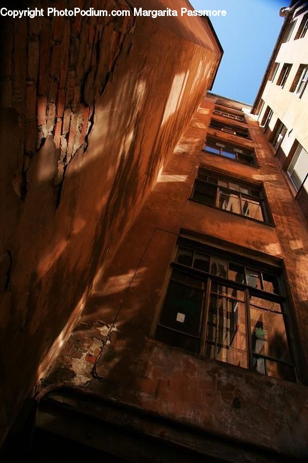Brick, Apartment Building, Building, High Rise, City, Downtown, Urban