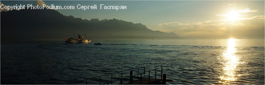 Outdoors, Sea, Water, Beach, Coast, Ferry, Freighter