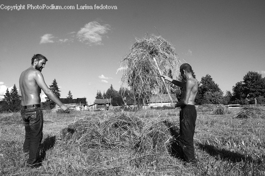 Human, People, Person, Field, Shorts, Man, Back