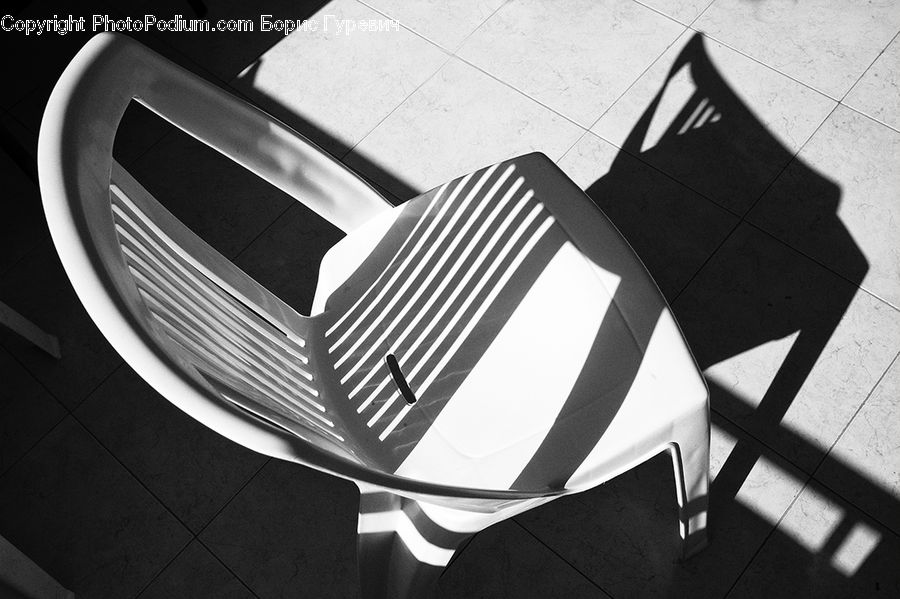 Chair, Furniture, Floor, Flooring, Asphalt, Tarmac, Alphabet