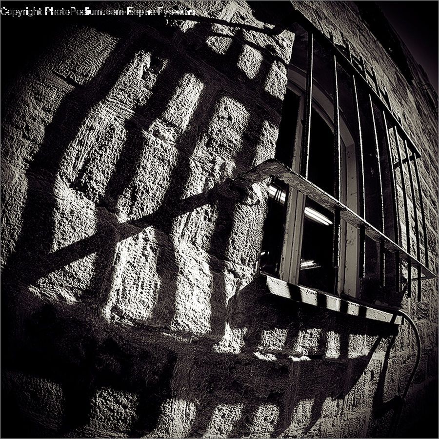 Fisheye, City, Downtown, Urban