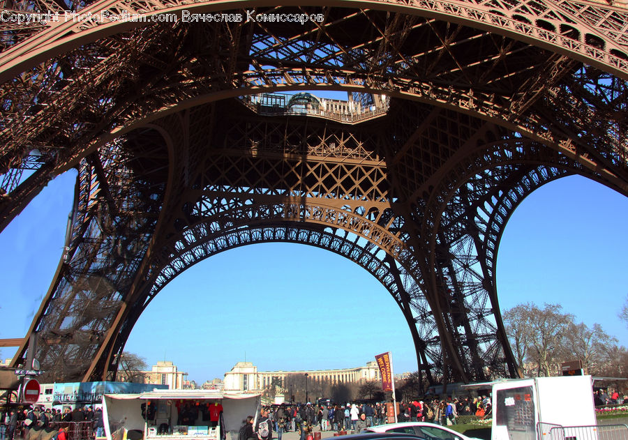 Arch, Architecture, Downtown, Plaza, Town Square, City, Metropolis