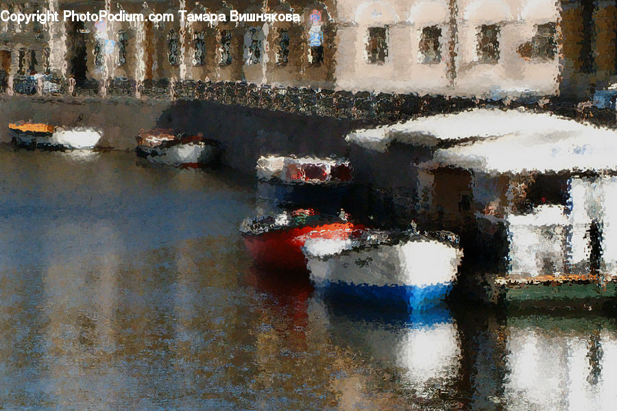 Art, Canal, Outdoors, River, Water, Harbor, Port