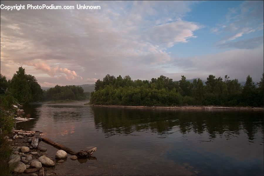Lake, Outdoors, Water, River, Landscape, Nature, Scenery