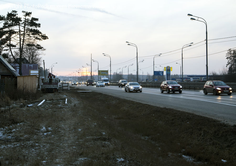 Intersection, Road, Freeway, Asphalt, Tarmac, Dirt Road, Gravel