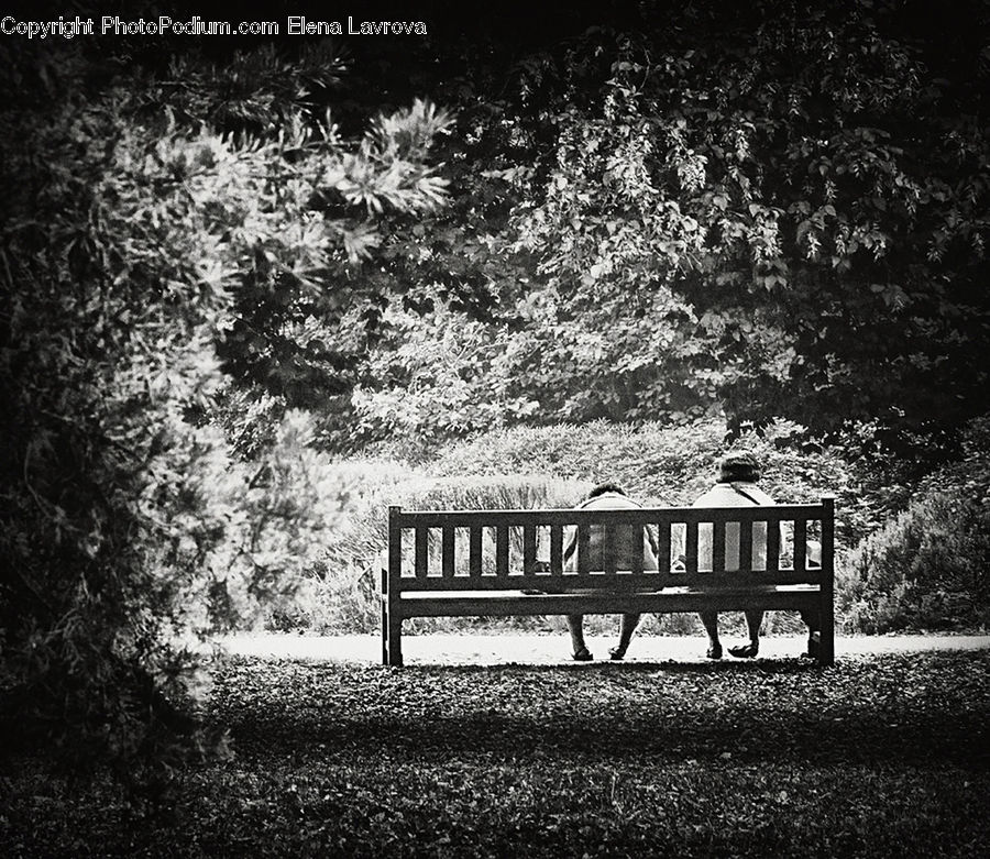 Bench, Gazebo, Park Bench, Housing, Mobile Home