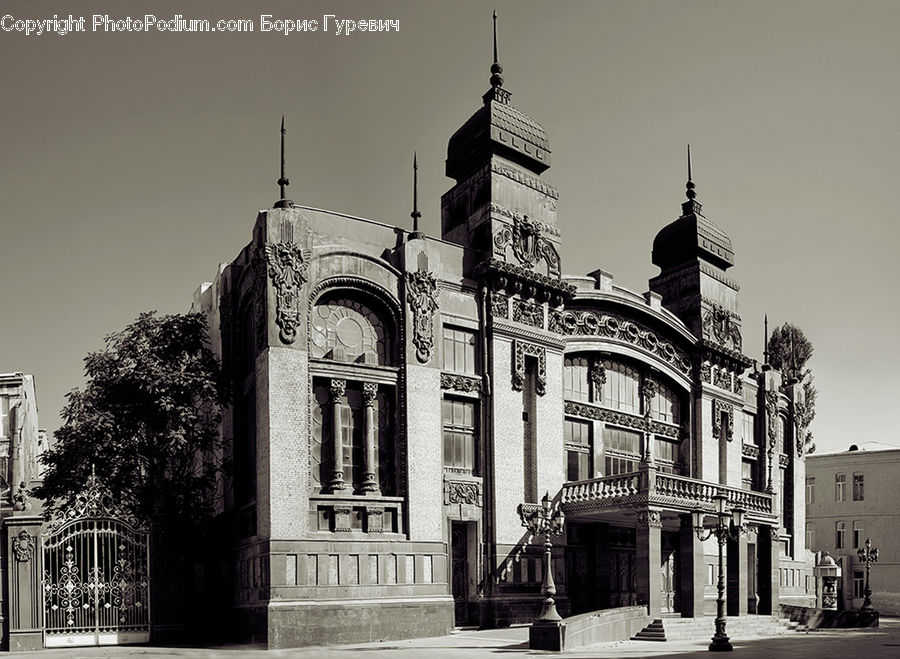 Building, Housing, Villa, Architecture, Church, Worship, Downtown