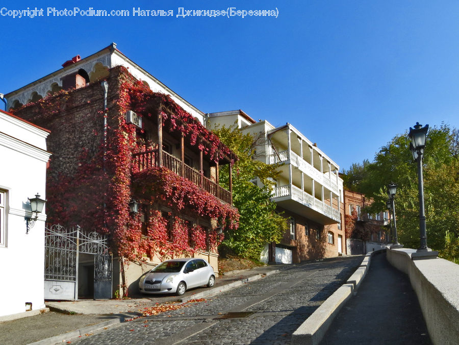 Apartment Building, Building, High Rise, Boardwalk, Path, Pavement, Sidewalk