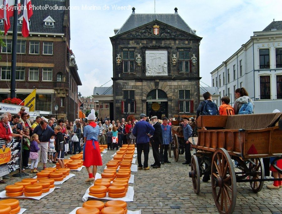 People, Person, Human, Carriage, Horse Cart, Vehicle, Buggy