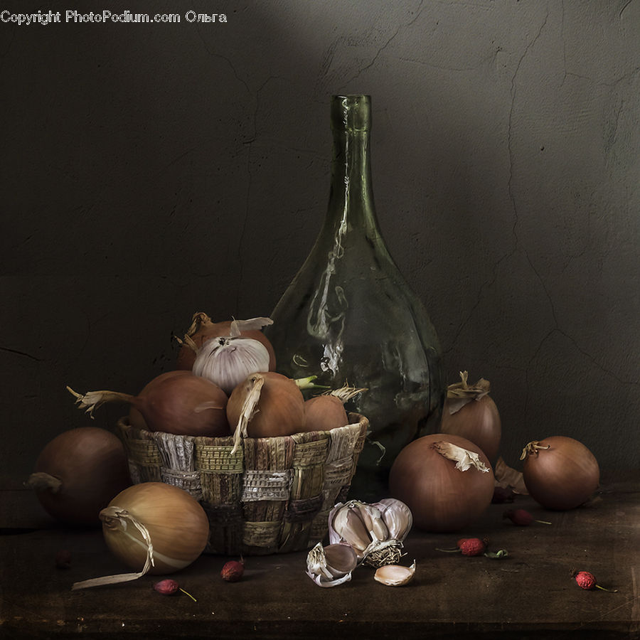 Onion, Produce, Shallot, Vegetable, Garlic, Plant, Pumpkin