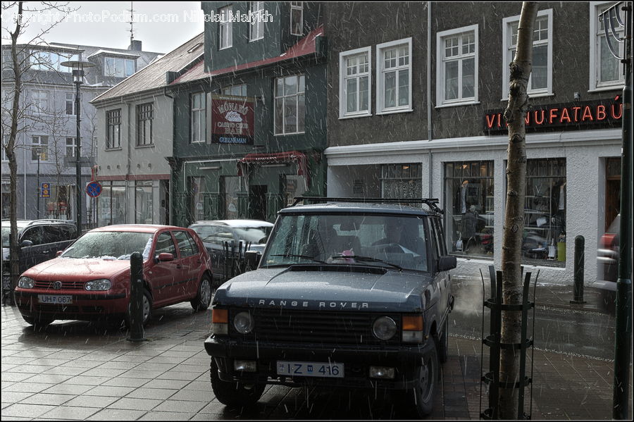 Automobile, Car, Vehicle, Parking, Parking Lot, Sedan, Bus