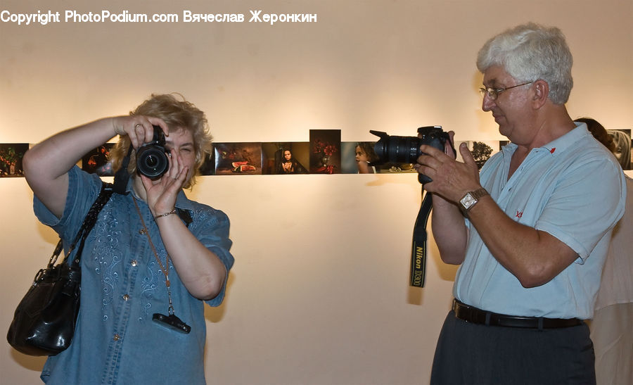 People, Person, Human, Photographer, Footwear, Shoe, Binoculars