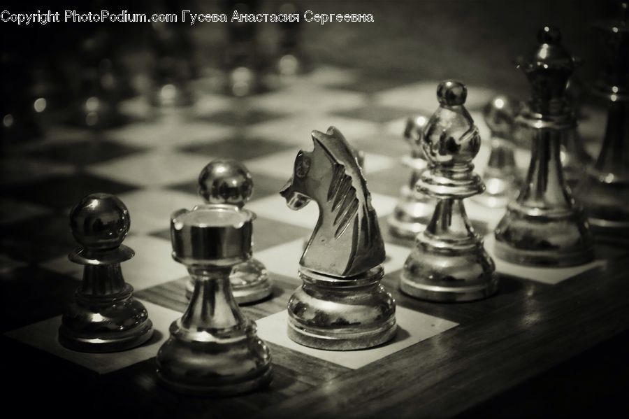 Chess, Game, Glass, Dish, Food, Plate
