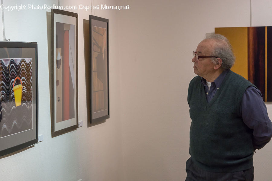 Human, People, Person, Art, Art Gallery, Reception Room, Room