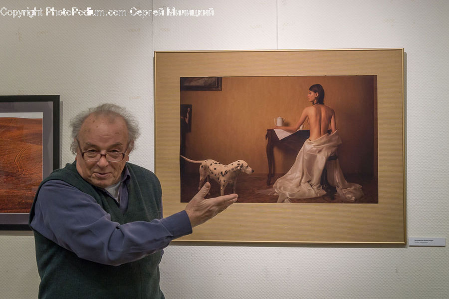 People, Person, Human, Projection Screen, Screen, Animal, Canine