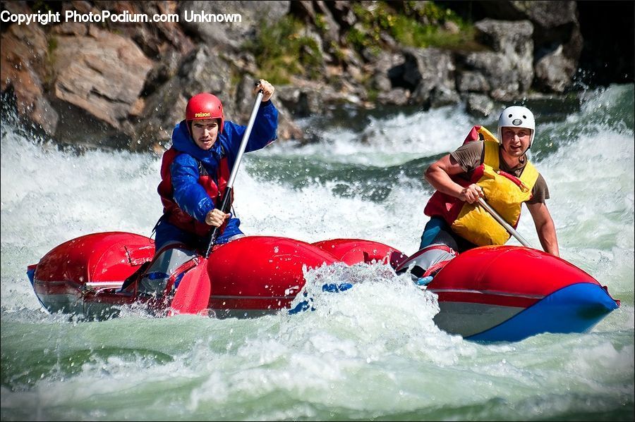 People, Person, Human, Adventure, Boat, Leisure Activities, Rafting