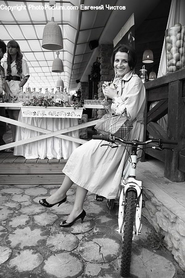 Shop, Person, Portrait, Female