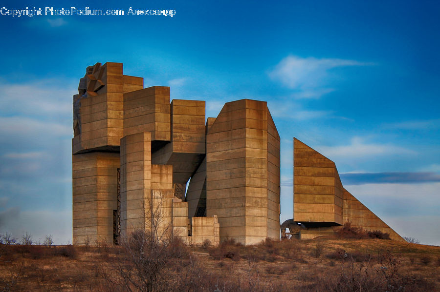 Ruins, Bunker, Building, Hut, Shelter, Housing, Architecture