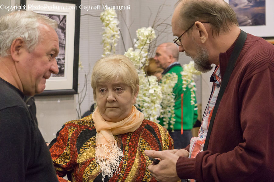 People, Person, Human, Plant, Potted Plant, Senior Citizen, Blonde