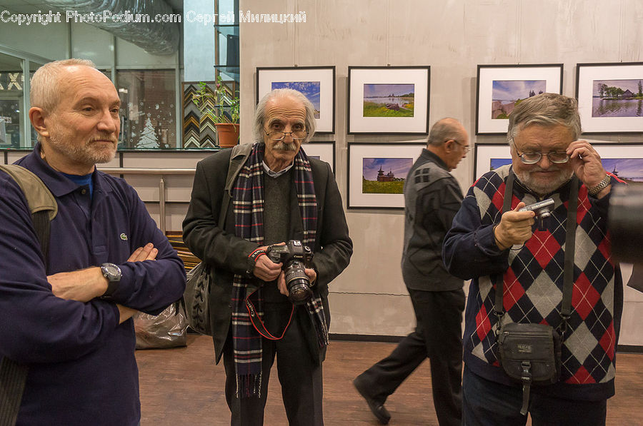 Plant, Potted Plant, People, Person, Human, Photographer, Sitting