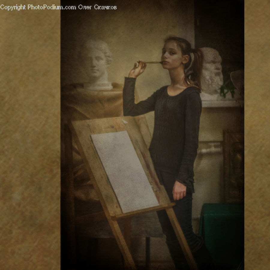 People, Person, Human, Banister, Handrail, Tomb, Evening Dress