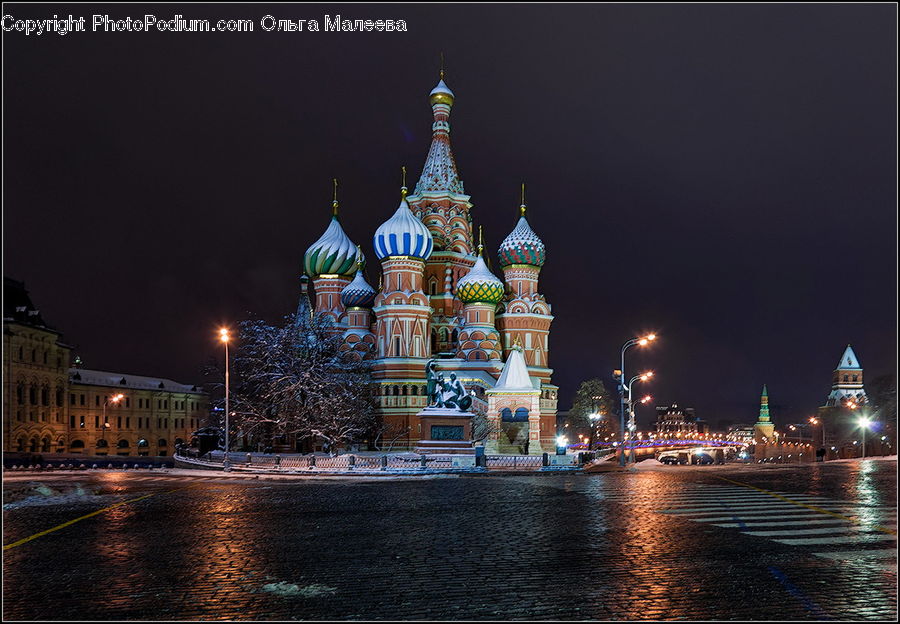 City, Downtown, Night, Outdoors, Urban, Hotel, Resort