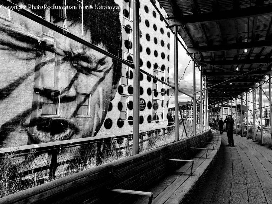 Boardwalk, Path, Pavement, Sidewalk, Walkway, Alley, Alleyway