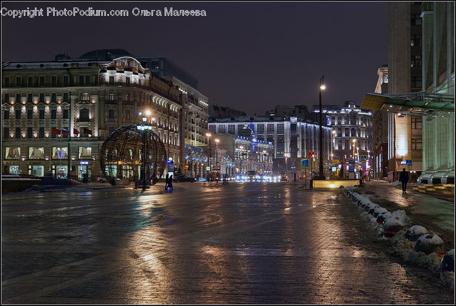 Boardwalk, Deck, Path, Sidewalk, Walkway, City, Downtown