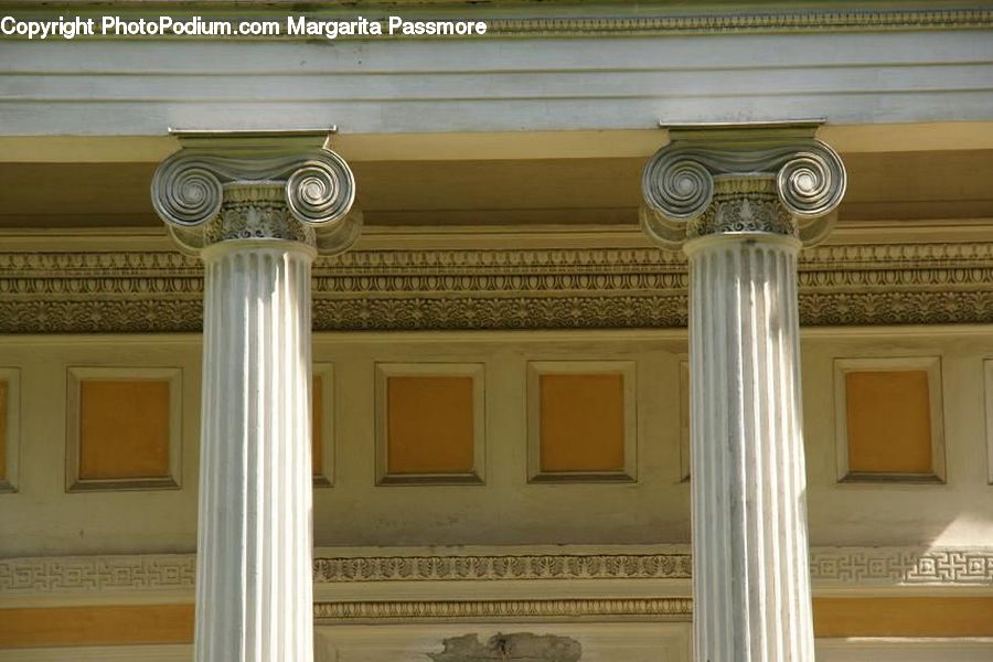 Column, Pillar, Appliance, Microwave, Oven, Window, Molding
