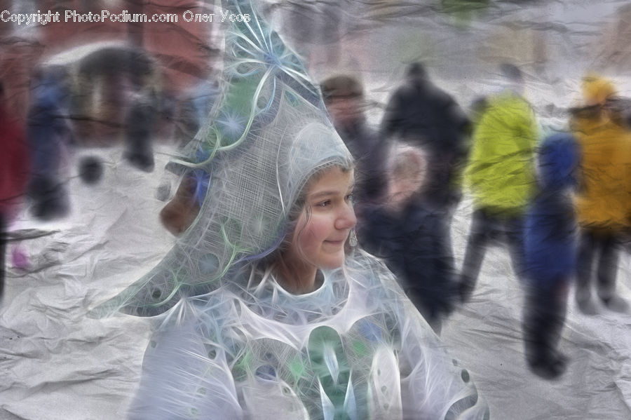 People, Person, Human, Portrait, Female, Carnival