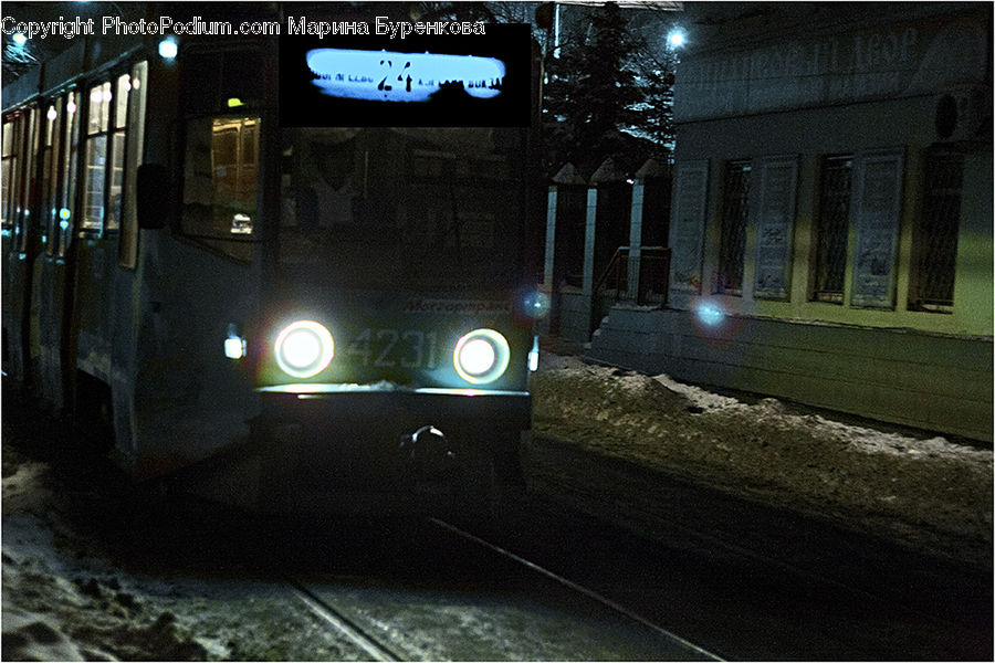 Train, Vehicle, Cable Car, Streetcar, Trolley, Bus, Double Decker Bus