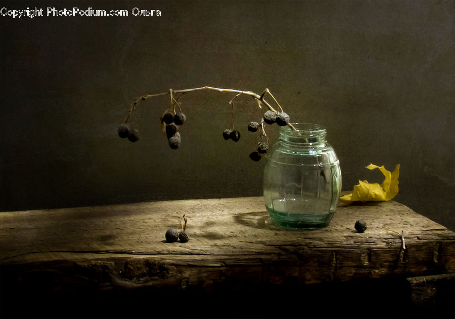 Jar, Art, Origami, Paper, Water, Beverage, Drink