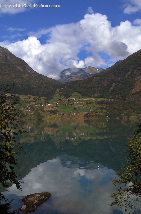 Lake, Outdoors, Water, Arctic, Glacier, Ice, Mountain