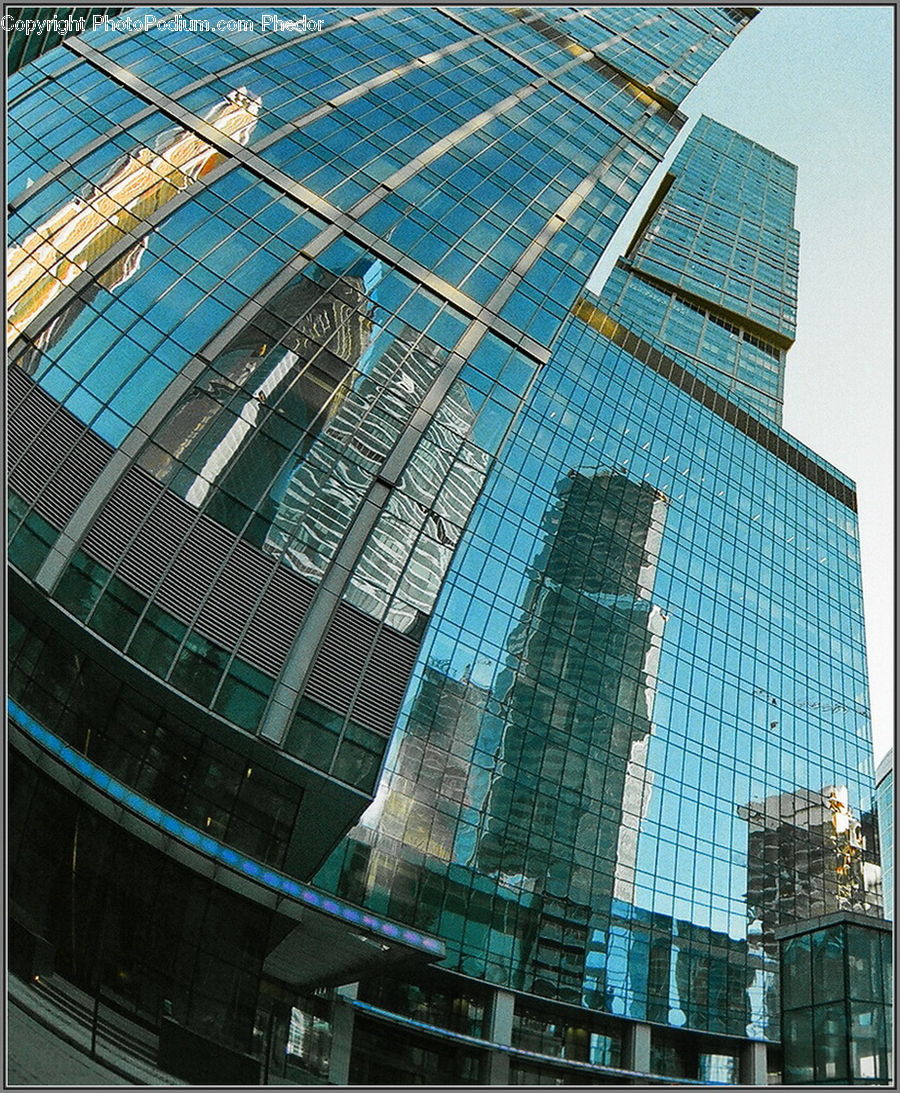 Architecture, City, Downtown, High Rise, Skyscraper, Building, Office Building