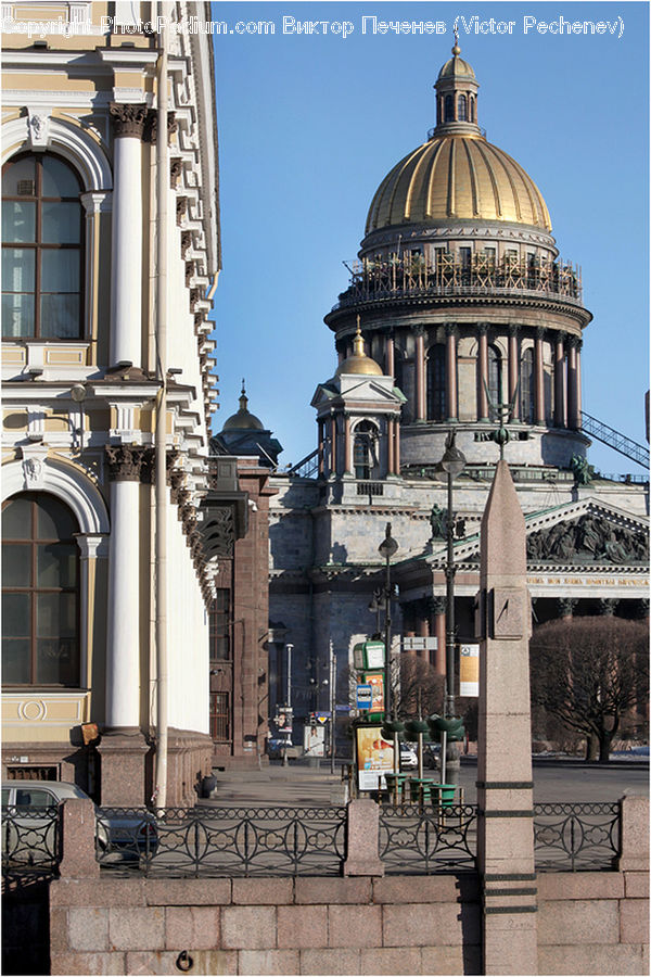 Architecture, Dome, Arch, Bench, Bell Tower, Clock Tower, Tower