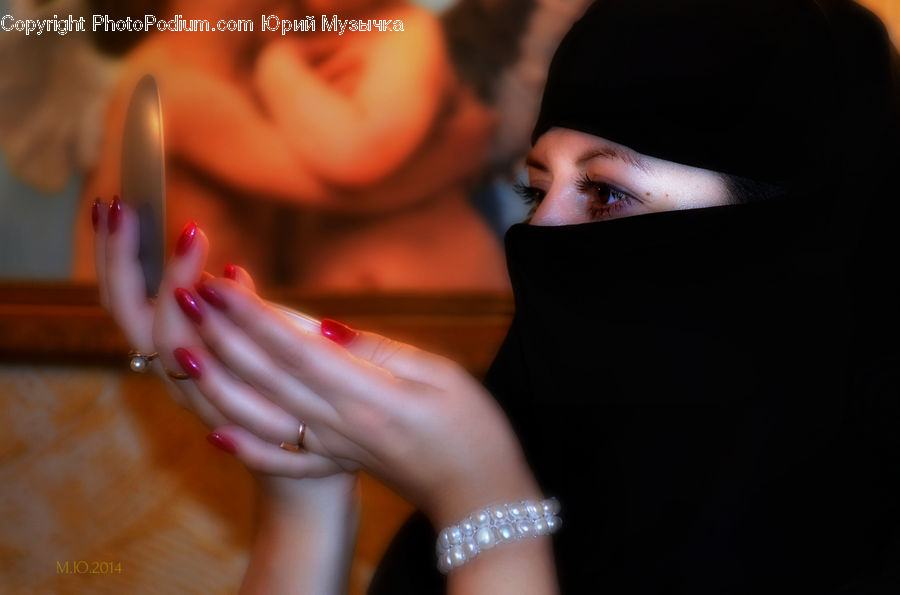 People, Person, Human, Manicure, Nail, Jewelry, Pearl