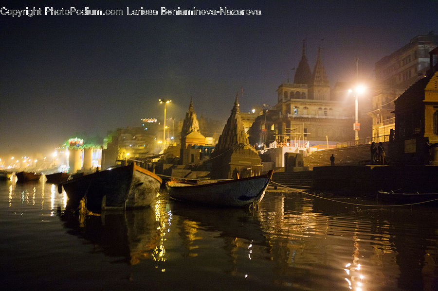 Boat, Watercraft, Dock, Port, Waterfront, Architecture, Shrine