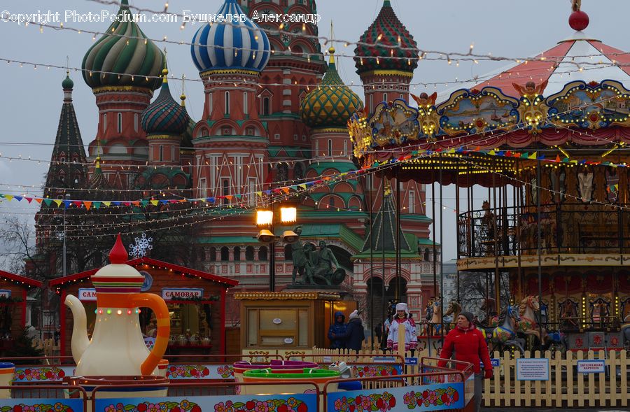 People, Person, Human, Belt, Carousel, Architecture, Shrine