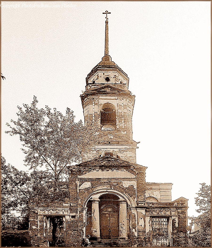 Architecture, Bell Tower, Clock Tower, Tower, Brick, Cathedral, Church