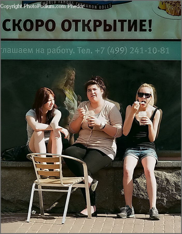 People, Person, Human, Chair, Furniture, Bench, Blonde