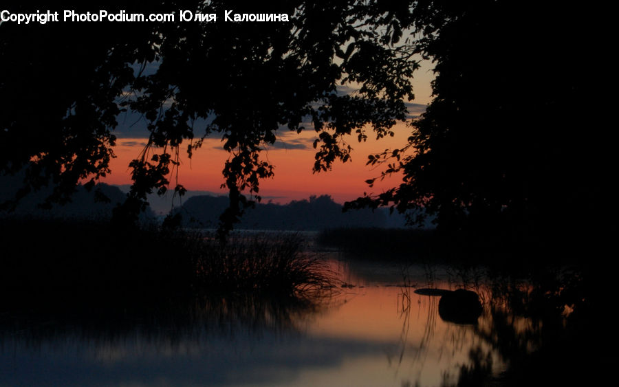 Dawn, Dusk, Red Sky, Sky, Sunrise, Sunset, Outdoors
