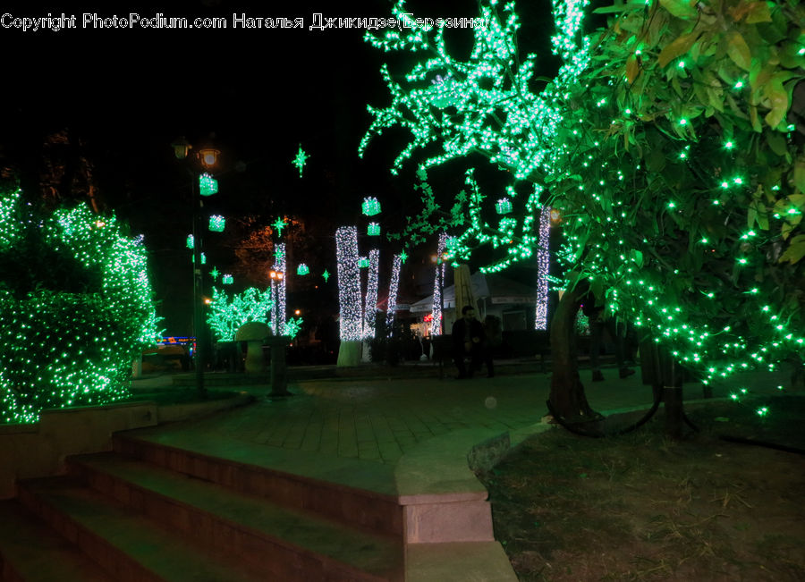 Night, Outdoors, Lighting, City, Downtown, Metropolis, Urban